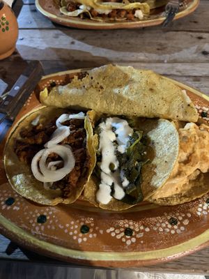   at La Vegan Taqueria in Tulum