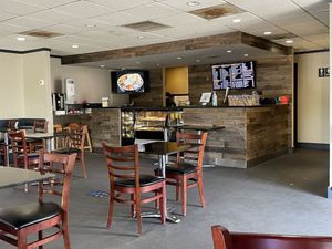 Remodeled interior  at Amma Vegetarian Kitchen in Vienna
