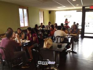 inside at Amma Vegetarian Kitchen in Vienna