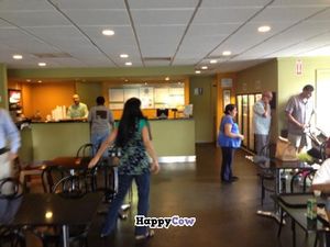 counter at Amma Vegetarian Kitchen in Vienna