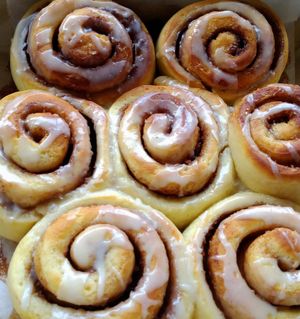 Vegan Cinnamon Rolls  at Crave Food Bakery  in Udine