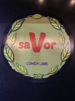 Logo at saVor in San Juan