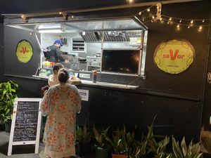 Food truck  at saVor in San Juan