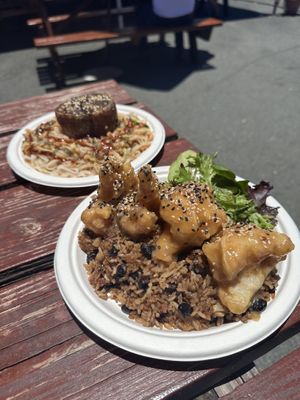 Orange Cauliflower   at saVor in San Juan