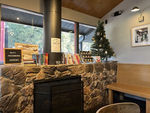   at LuluBelle's Coffee House and Bakery in Running Springs