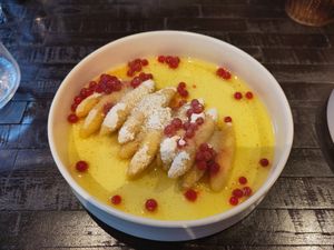 Dumplings in butter at Spitz in Vysoke Tatry