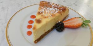 Cheesecake  at Venus Sophia Tea Room in Victoria