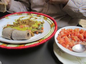 Veggie Combo and Ripe Tomato at Uchenna in Colorado Springs