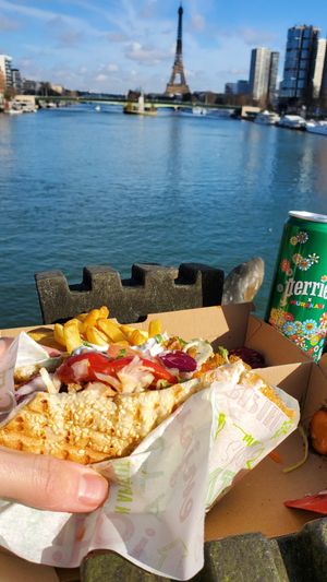 Close to eiffel tower #Veganuary at Eat With Joy in Paris