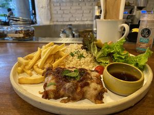 Parmesan Filet  at Da Vila in Sao Paulo