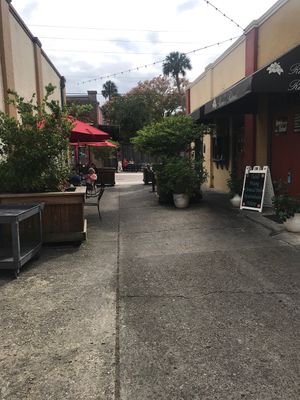 Alley at BakeChop in Deland