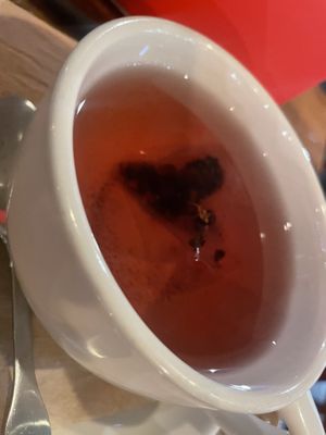 Cranberry & hibiscus tea (hot)   at BakeChop in Deland