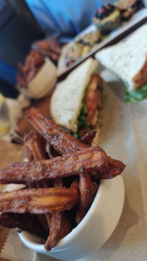 Sweet potato fries at BakeChop in Deland