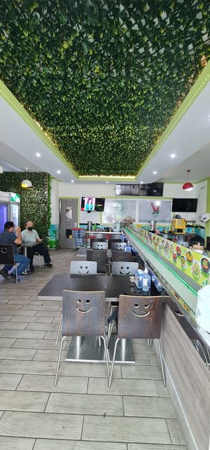 Inside of restaurant at Vegsu in Panama City