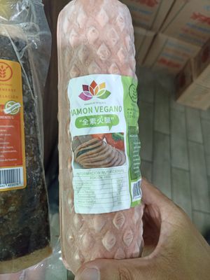 Vegan ham $15 at Vegsu in Panama City