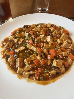 Ma po tofu   at Sunflower Vegetarian Restaurant in Vienna