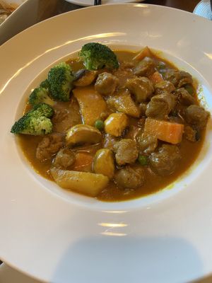 Curry   at Sunflower Vegetarian Restaurant in Vienna