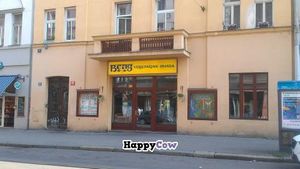 Outside at Dhaba Beas - Vladislavova in Prague