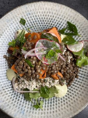 Buddha bowl. October 2021 at The Dam in Denmark