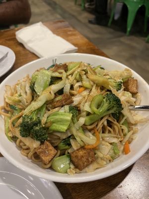 stir fried noodles  at Corner 17 in St Louis