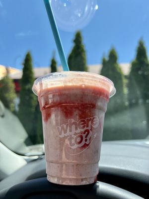 Strawberry Shortcake Vegan Shake   at Moonburger in Kingston
