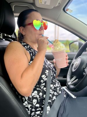 Strawberry Shortcake Shake   at Moonburger in Kingston