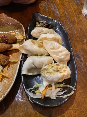 Gyozas, the best I’ve had!   at Little Tokyo in Leeds