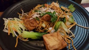 Vegetable Yaki Soba (vg) at Little Tokyo in Leeds