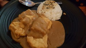 Japanese style curry (vg) at Little Tokyo in Leeds