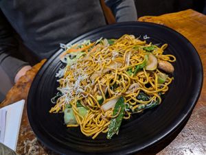 Vegan noodles at Little Tokyo in Leeds