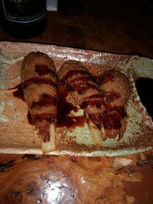 vegan chicken legs at Little Tokyo in Leeds