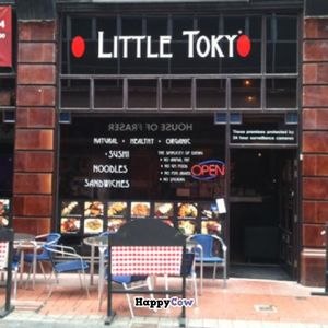 outside  at Little Tokyo in Leeds