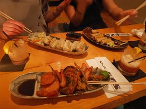 Sides as starters at Little Tokyo in Leeds