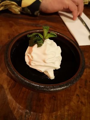 Vegan desert at Little Tokyo in Leeds