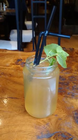 Homemade lemonade at Little Tokyo in Leeds