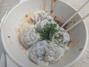 Vegan noodles at Fen Noodles in East London