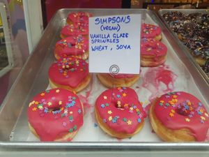 Simpsons donuts at Doe Bakehouse - City Centre in York