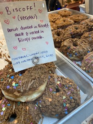 Biscoff VG donuts   at Doe Bakehouse - City Centre in York