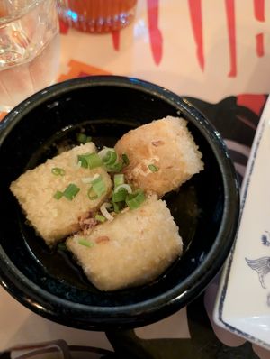 Agadashi tofu at Michael Wan's Wok Inn in Blackpool