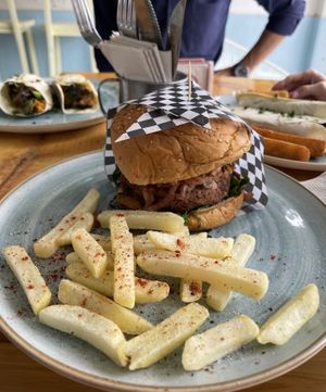 Burger   at Jero Café in Sogamoso