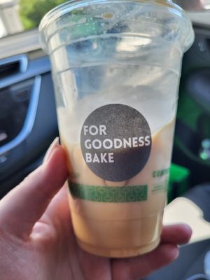Rootbeer chai at For Goodness Bake in Calgary