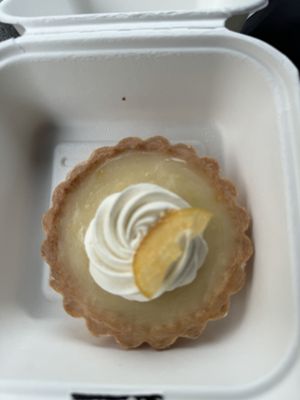Lemon tart  at For Goodness Bake in Calgary