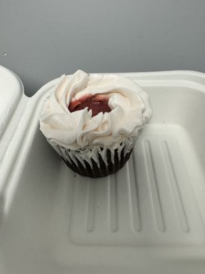 Chocolate cupcake at For Goodness Bake in Calgary