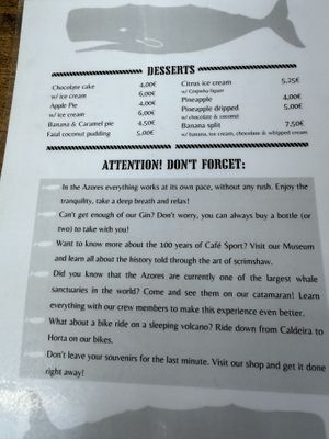   at Peter Café Sport in Faial