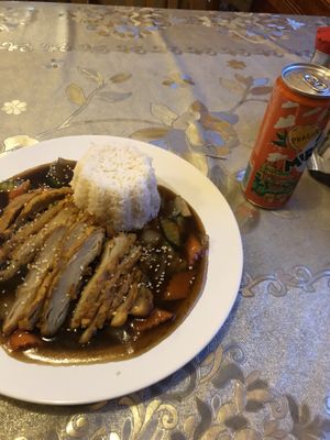 Veganská Husa a Fanta  at Vegan City - Husitska in Prague