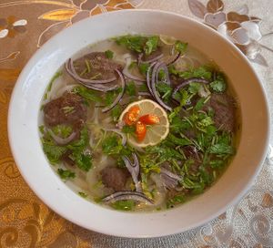 Pho  at Vegan City - Husitska in Prague