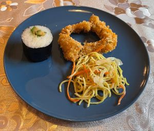 Buffet   at Vegan City - Husitska in Prague