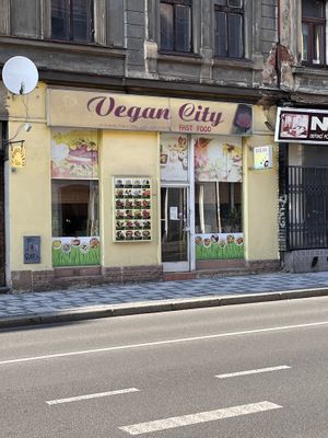   at Vegan City - Husitska in Prague