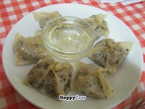 Wantons, Vegan City Fast Food at Vegan City - Husitska in Prague