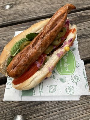   at Veganland in Frankfurt